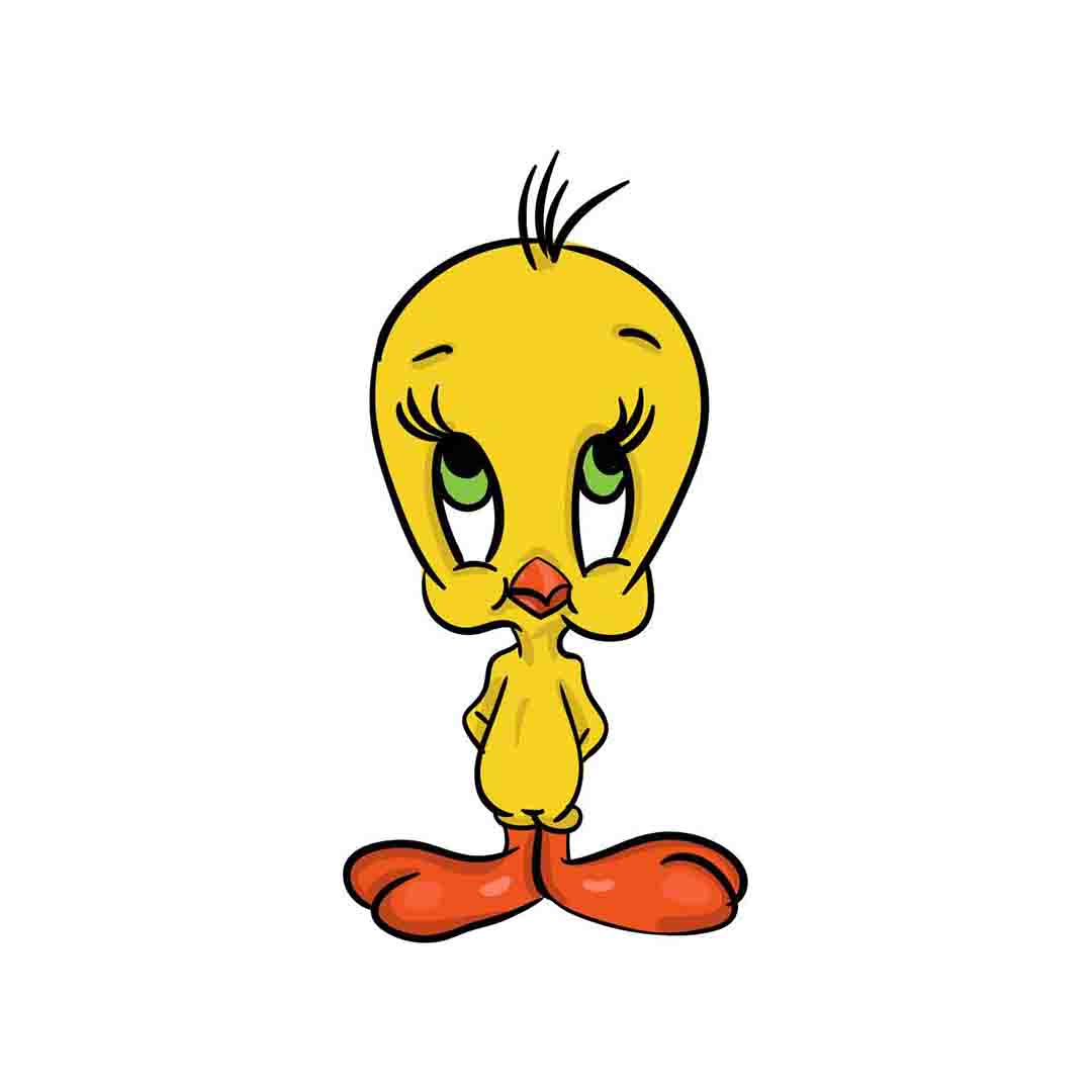 How to draw Tweety Easy  An Easy Step-by-Step Guide