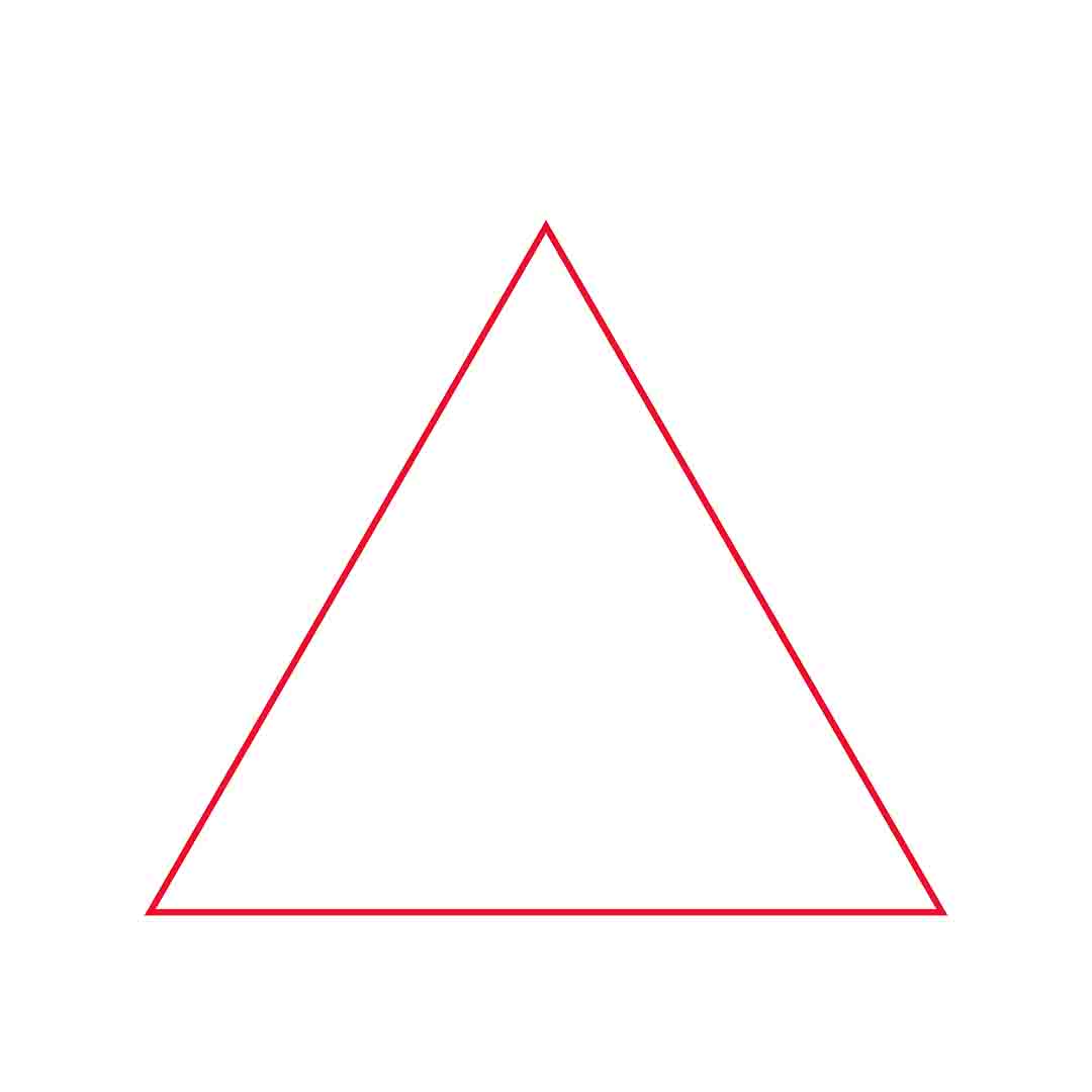 Step 01 Drawing a Triangle Shape